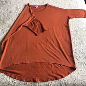 Women’s LuLaRoe Irma Tunic Solid Orange